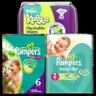 Tub 8 72 ct 21.79 2.72 Natural Clean Tub Sensitive Tub 8 64 ct 21.79 2.72 Pampers Diapers Baby Dry size #2 4 34 ct 34.