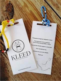 SUSTAINABLE FASHION Because actions speak louder than words, Kleed partners with NkombeRhino, an NGO in South Africa,