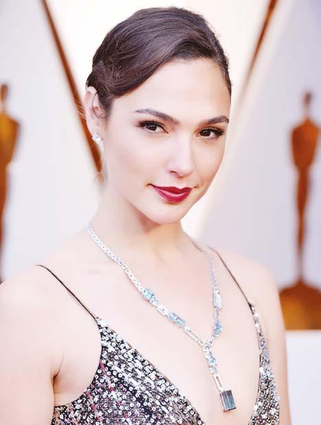 IN LOVE WITH PLATINUM PLATINUM PERFECT Statement earrings set in platinum are top accessory at the 90 th Annual Academy Awards Statement earrings in platinum was the top accessory trend at the 90 th