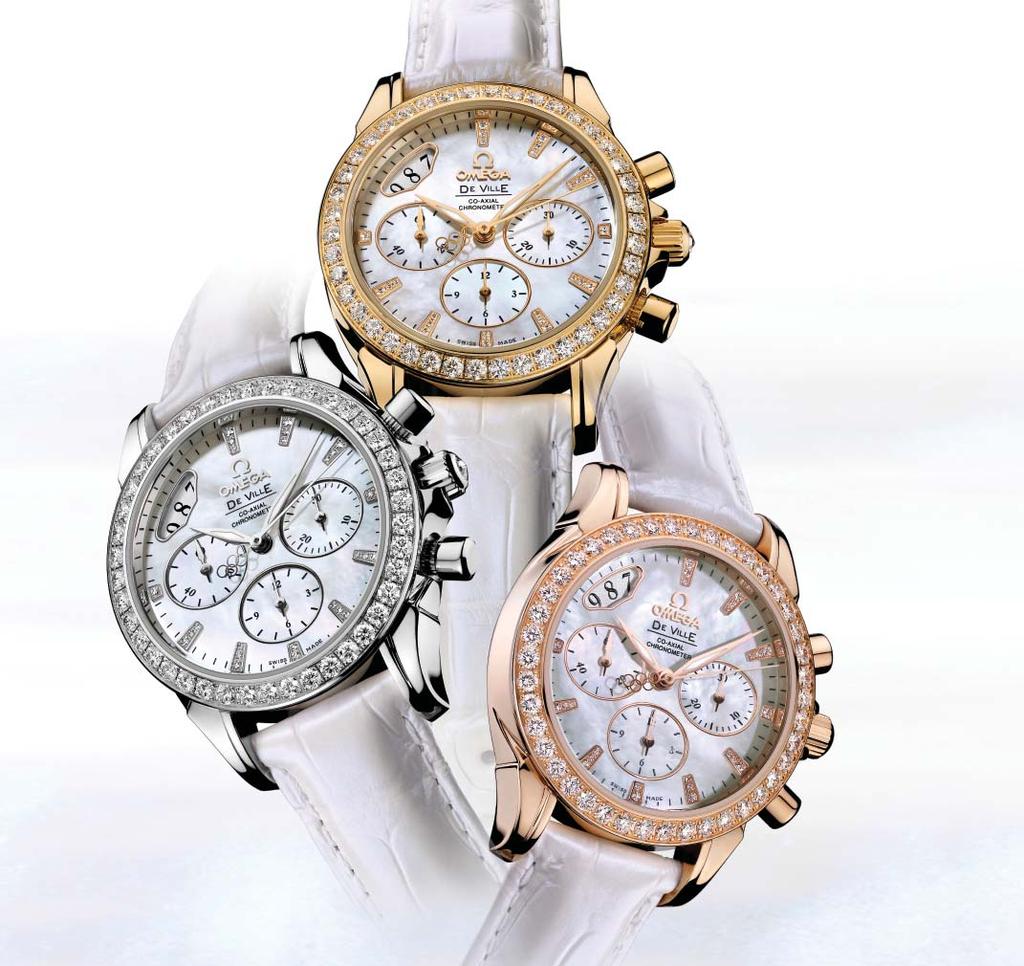 Beijing 2008 - Limited Editions Minus 288 Days - De Ville The De Ville Co-Axial Chronograph Ladies Limited Edition commemorating this year s Olympic Games in Beijing was launched on 25 October 2007,