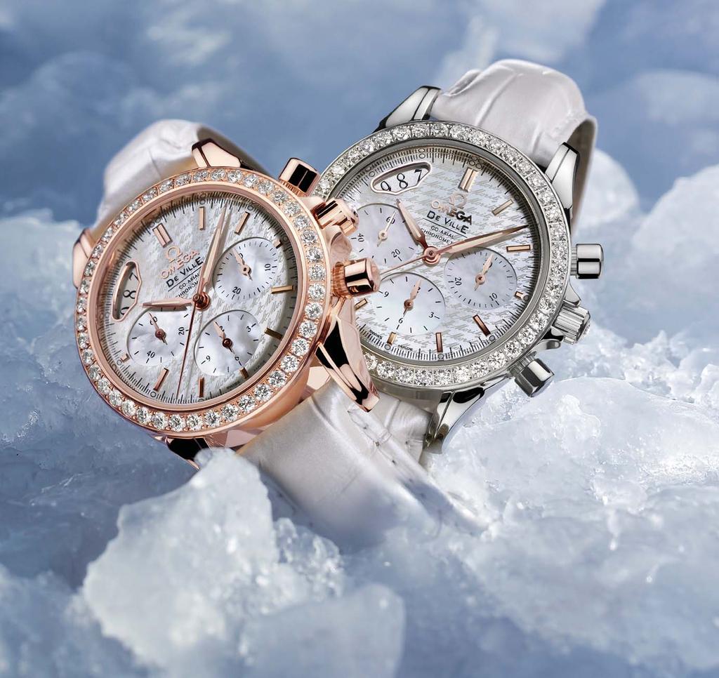 De Ville St Moritz Collection 90 91 These self-winding chronographs in the St.