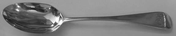 George I silver Hanoverian Rattail pattern