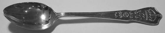 143. Silver 1910-1935 Jubilee teaspoon, London 1934