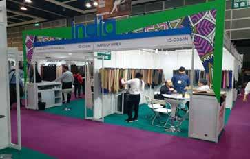 The Council had gone in for On-Site Branding in the Exhibition Halls by way of Hanging Banners to highlight the CLE India Pavilion in the Hall.
