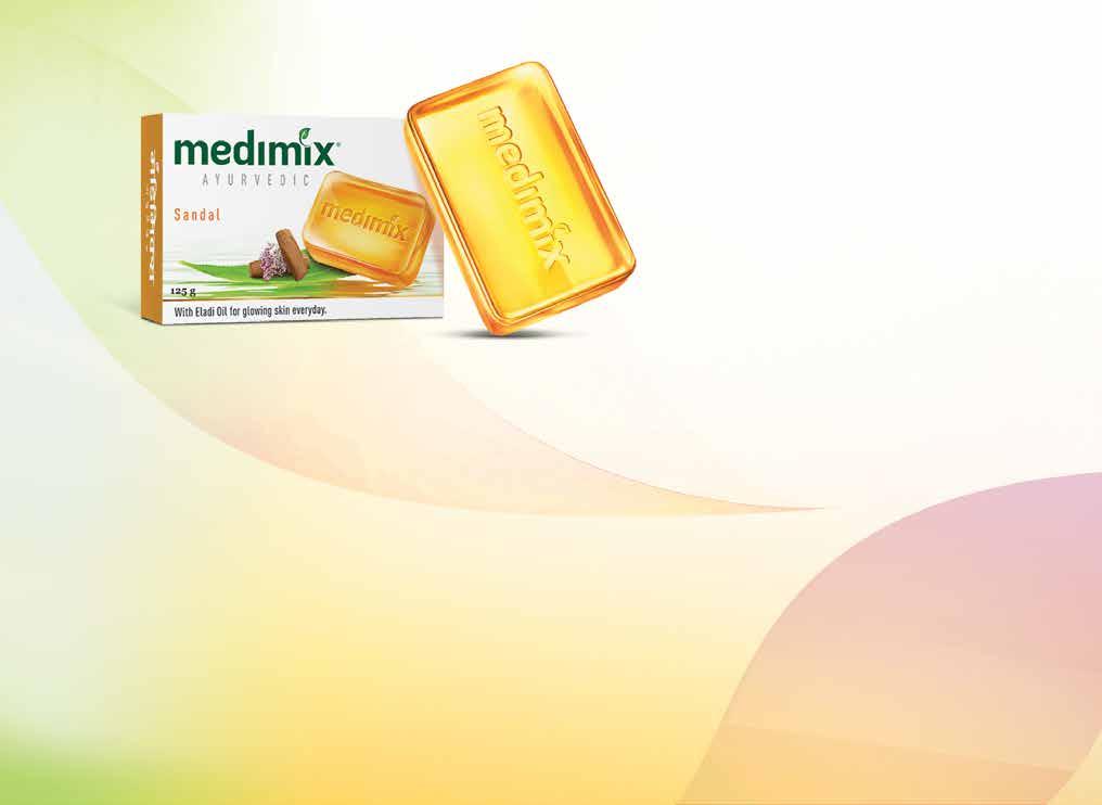 Medimix Ayurvedic Sandal Bathing Bar for glowing skin everyday Revitalises skin texture, keeping it clear and radiant Keeps skin free