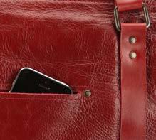 Luscious leather, from an Italian tannery that re-located to