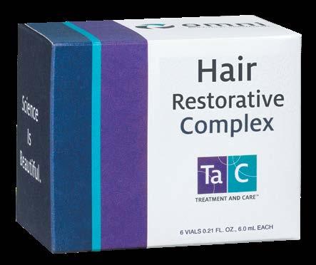 This restorative complex encourages the scalp to replenish hair follicles, allowing for normal and healthy hair re-growth.
