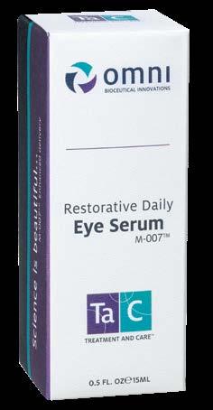 Skin Health Solutions Restorative Daily Eye Serum with M-007 Softens the look of wrinkles and fine lines while reducing the