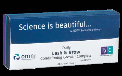 Hair Health Solutions Daily Lash & Brow Conditioning Growth Complex with M-007 Nourishes and conditions for darker, fuller, longer lashes without irritation or discoloration.