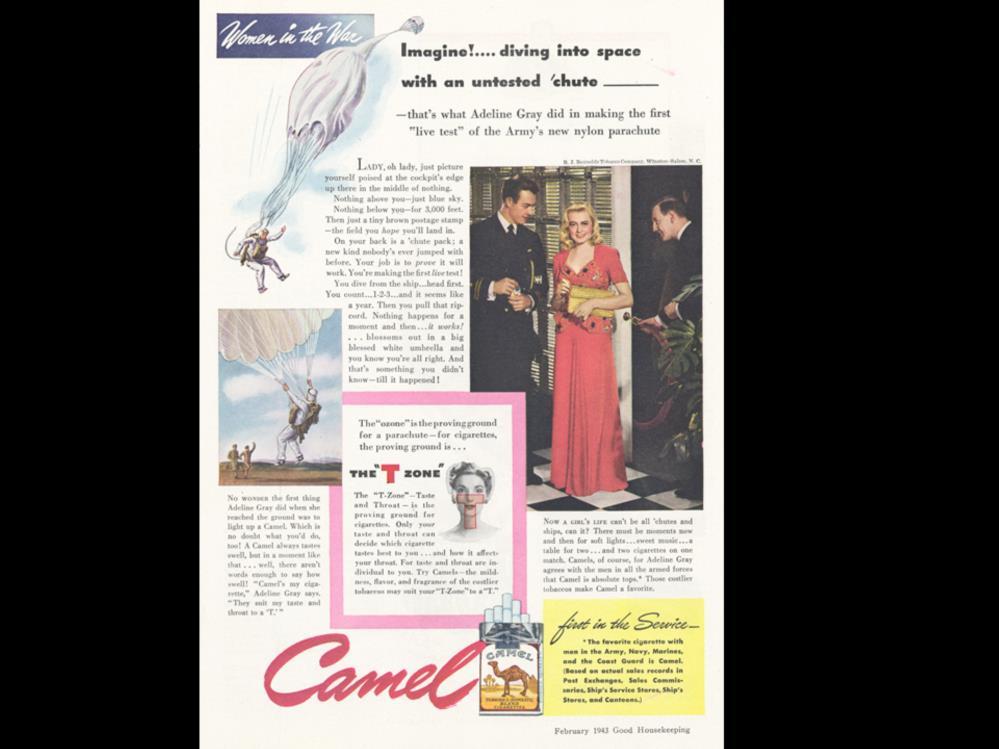 Date: 1943 February Brand: Camel Manufacturer: R.J.