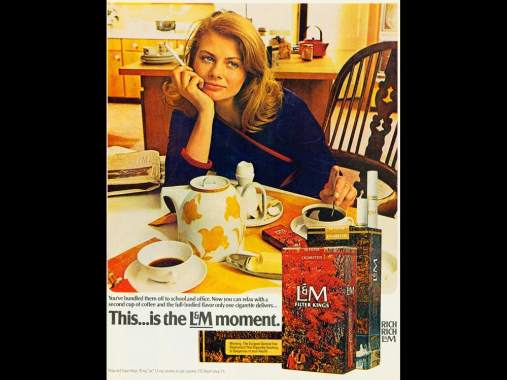 Date: 1970 Brand: L&M Manufacturer: Liggett & Meyer Campaign: