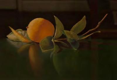 Orange (pastel) by