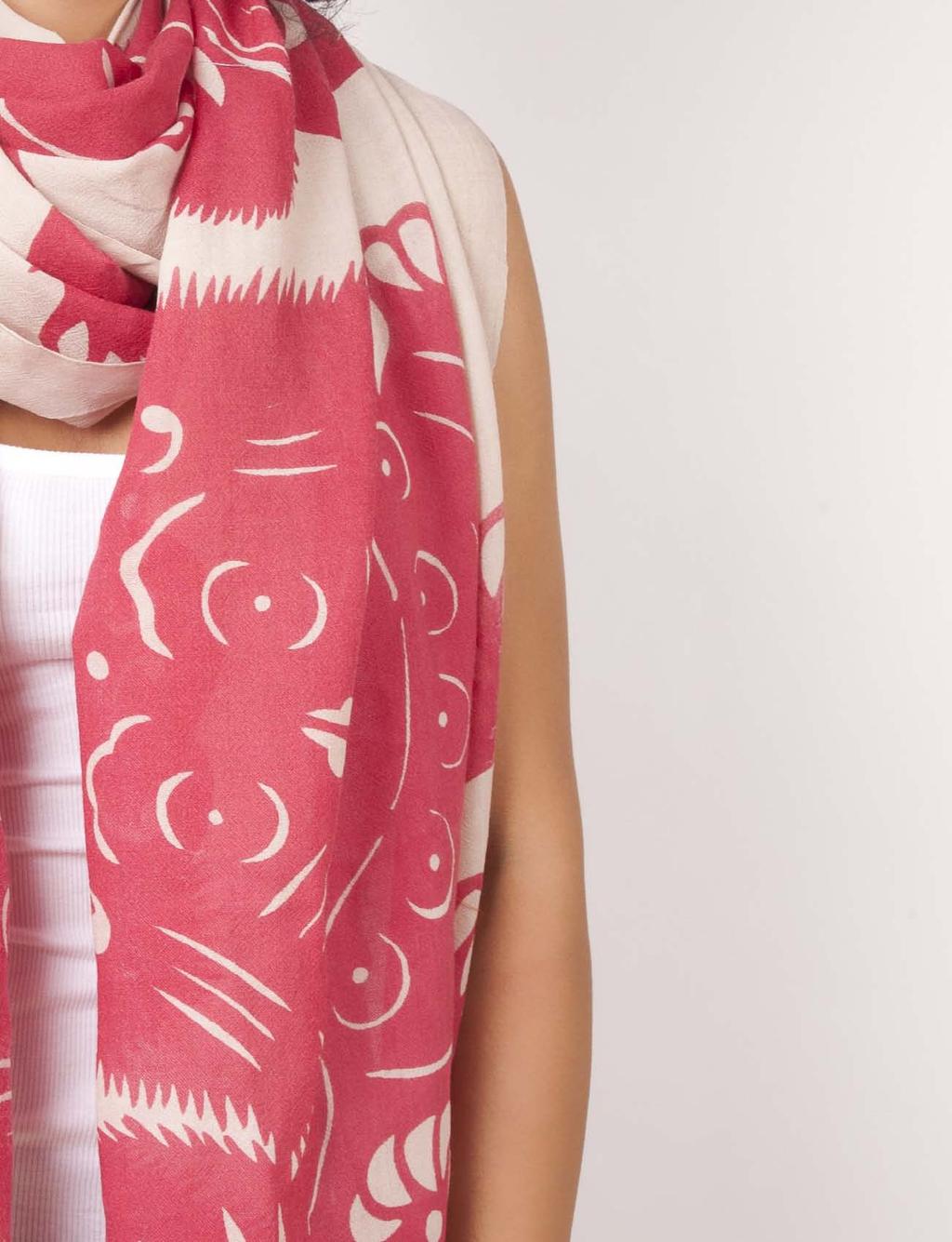 EXTRA LONG WOOL SCARVES Our new scarf collection is made of a fine merino wool.