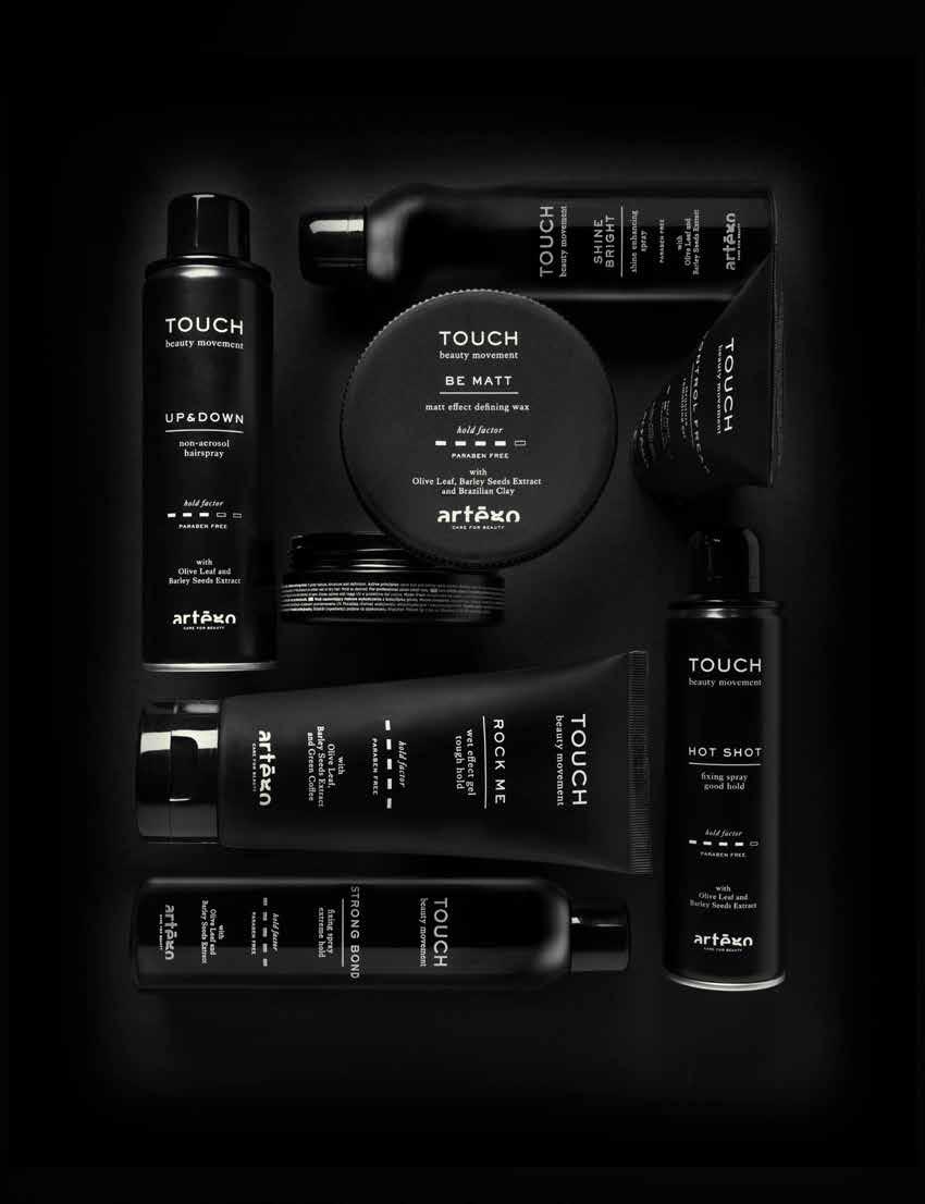 THE PRODUCTS - BEAUTY ENHANCER Beauty Enhancer Thanks to their BEUTY ENHANCING action, after styling products will maximize your manual skills restoring the styling TOUCH you were yerning for.