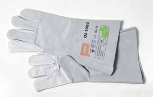 SAFETY GLOVES Safety gloves for daily use with mechanical risks. MAG WELDING GLOVE 5-finger welding protective glove made of cowhide split leather (about 1.4/1.