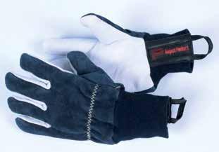 cut-resistant inner lining Back of hand made of cowhide split leather Yarn made of 100% KEVLAR brand fibre With inner elastic QS Quality seal: Safety tested, production monitored, harmful substances