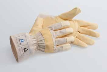 MEC HEALTH MEC WELDER TÜV-inspected safety gloves made of natural tanned grain leather, completely free of harmful substances Pulse protection made of grain leather With inner seams Yarn made of 100%