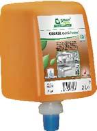 GREASE quick Universal use Easy to rinse Material friendly Dissolves