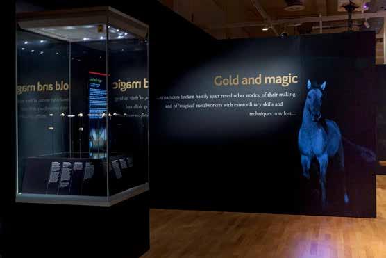 News from the Programme Co-ordinator Warrior Treasures: Saxon Gold from the Staffordshire Hoard, the touring exhibition of weapon fittings from the collection, drew nearly 60,000 visitors at the