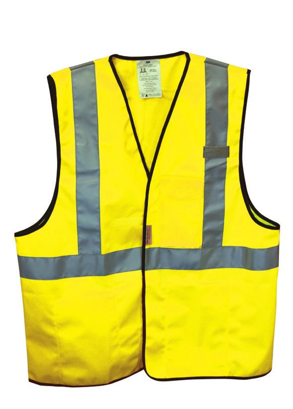 ANSI Class 2 Safety Vest 94618-80030T Yellow Meets ANSI/ISEA 107-2010 Class 2 and Federal Highway Mandate- 2009 Manual of Uniform and Traffic Control Devices to help meet the retro-reflective