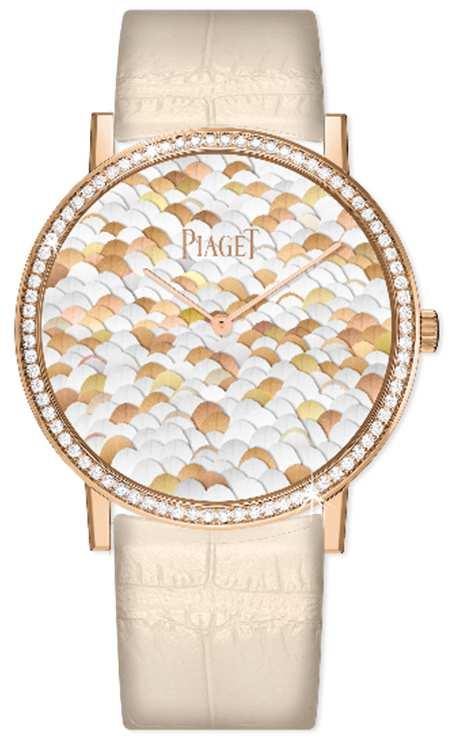 Piaget palace decor G0A43254 Golden Dunes Watch Piaget Altiplano watch - 38 mm Case in 18K pink gold set with 78 brilliant-cut