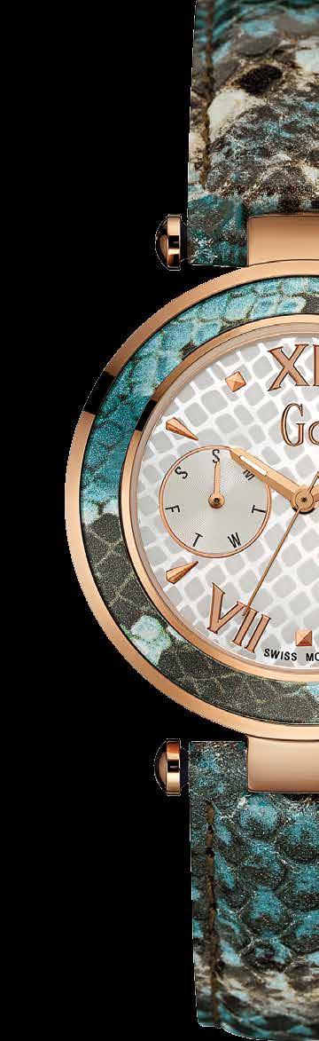 Gc LadyChic Python Swiss Movement An ultrafeminine story that is intrinsically Gc, the python print underlines the fashion roots of the Gc brand.