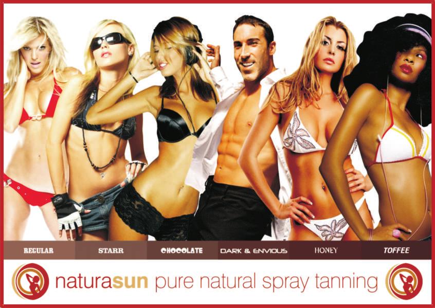 As one of the first companies to introduce the world to spray tanning Naturasun are Europe s leading spray tan supplier and years ahead of the competition!