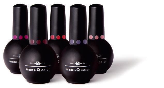 mani Q color gives you all that, and then some. Soaks off quickly and easily. No damage to the natural nail when removed by a professional nail technician.
