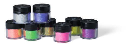 Hologram, Incredible Green, Shock, Meon-A-Sky, Pinkie Illum One Silver, Shimmering Sand, Gold,
