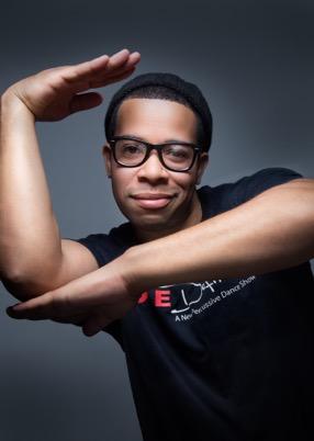 Ryan Johnson, named a virtuosic tapper by The Washington Post is a Baltimore, Maryland native that began dancing under the direction of his mother Vanessa Jackson Johnson at Turn Out Performing Arts