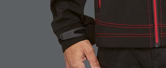 TPU-Waterproof Two-Tone Zippers Zip-Off Hood,
