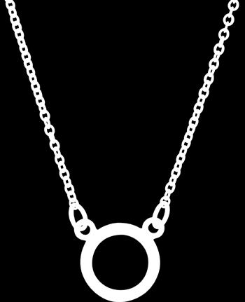 Vermeil, $9 85795 Infinity Necklace, 2.25.