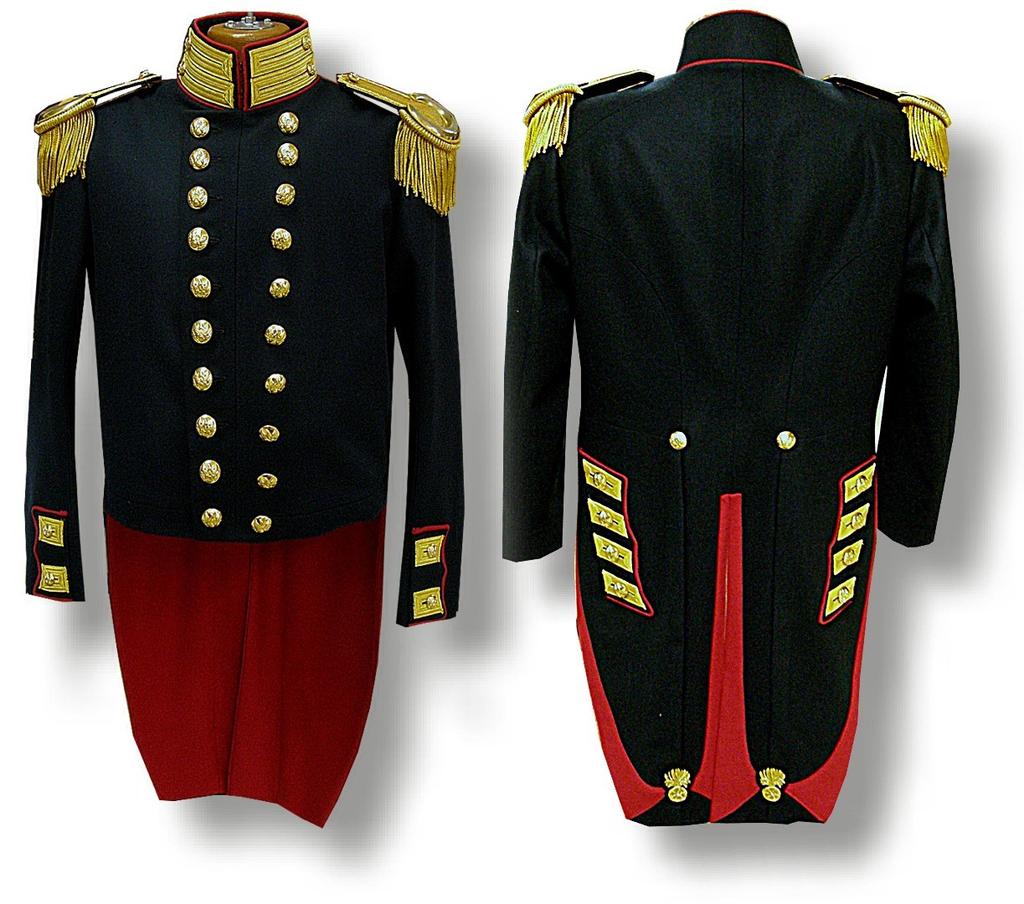Epaulettes shown in the pictures are ordered separately. See page 8 for Epaulette details.