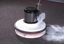 BONNET CLEANING Vacuum Carpet. Remove Spots. Install Driver. Dilute Product. Soak Yarn Pad. Center Pad.