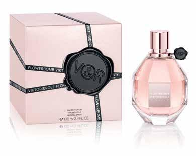 PERFUMES FOR HER 11 9. Viktor&Rolf Flowerbomb EDP 100ml Spray Flowerbomb is a floral explosion, a profusion of flowers that has the power to make everything more positive.