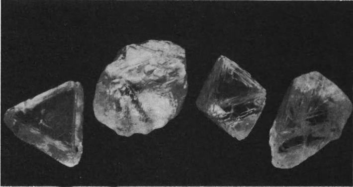 10 GEMMOLOGY, THE SCIENCE OF GEM MATERIALS Diamonds (Figure 1.5) differ from the rest of the gem minerals in that they were formed much deeper in the earth's crust.