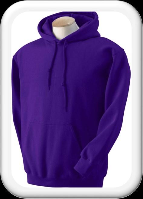 There is only ONE dress code approved hoody - solid purple with the screen printed TKA lion logo.