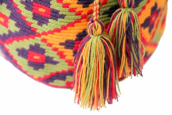 wayuu bags katt oulü (Name of the bag in the Wayuu language, Wayuunaiki) Each Wayuu Bag is a unique piece of art.