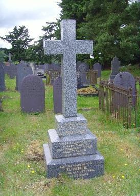As you walk further towards the church the headstones on the left were erected during the 1930 s through to the 1950 s