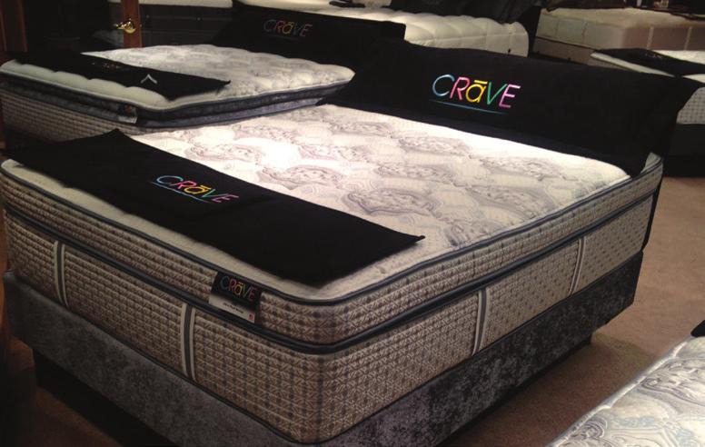 5 Carolina Mattress Guild s CRaVE Collection Consolidated Collections The bedding industry offers a vast variety of options: different kinds of feel, firmness, support and price points.