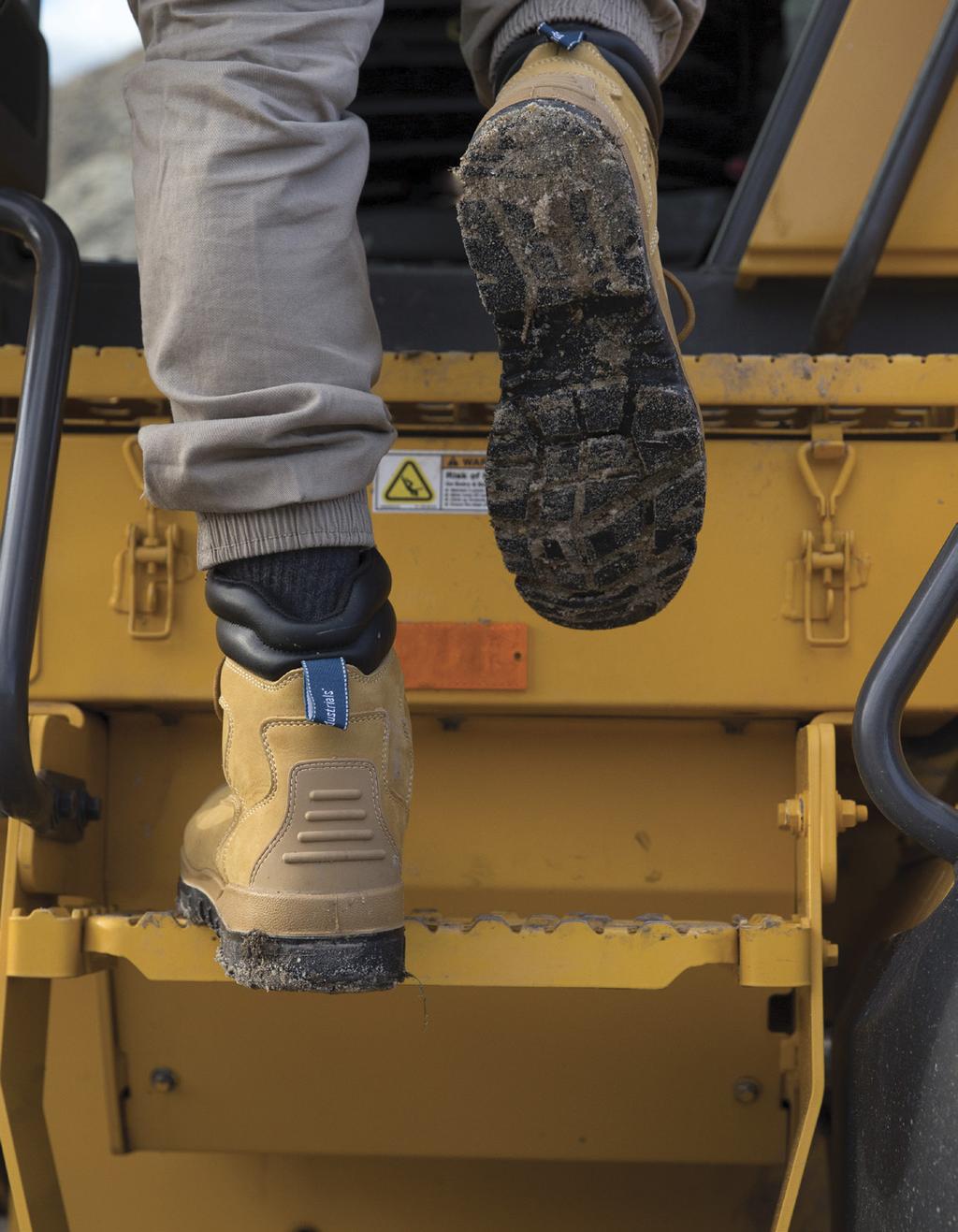 HeLIX RAnGe BRINGING SHOCK ABSORPTION TO A NEW LEVEL Helix safety work boots have it all.
