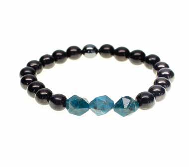 PROTECTOR BRACELETS PRICE : $14 8MM ROUND SHUNGITE BEADS SHUNGITE IS A 2 BILLION YEAR OLD
