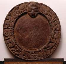 12 Areogun of Osi-Ilorin Nigerian, Yoruba culture, 1880? 1956 Ifa Divination Tray, 1930s wood Ackland Fund, 97.