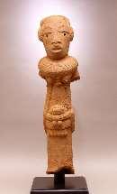 15 Unidentified Artist Nigerian, Nok culture, 100 BCE 200 CE Female Figure terracotta Ackland Fund, 97.