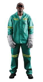 PROTECTIVE CLOTHING 9043/9045 Flame Resistant Suit 2 Piece 9043/9045 Flame & Acid Resistance 2 Piece (jacket +