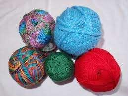 Yarn: fibers spun together Fabric: yarn is woven or knitted together