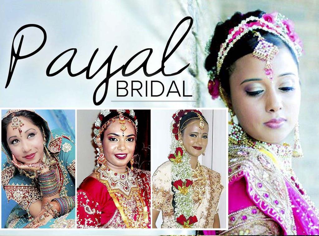 LADIES SALON, SPA & ACADEMY BRIDAL PACKAGE Makeup Hairstyle + Saree Draping 7500/- Venue 500 Rs.