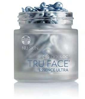 TRU FACE Add Nu Skin Tru Face products to your core regimen to enhance the benefits of daily maintenance by targeting the effects of ageing keeping your skin looking smooth, supple and even toned.