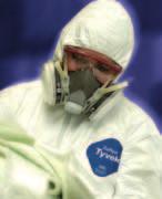 DuPont Tyvek is the material created by DuPont scientists and engineers with built-in protection that can t be abraded or worn away. And now Tyvek garments deliver our unique comfort fit design.