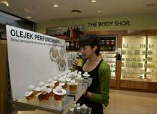N E W S Poland Natural success for The Body Shop In its seven stores opened in 2007 in Warsaw and three other cities in Poland, The Body Shop is